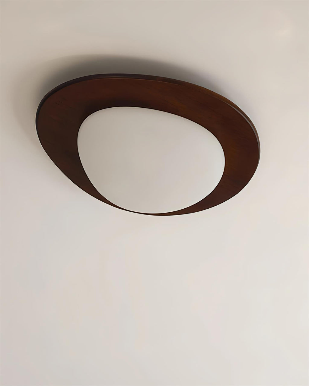 Lustra Ceiling Light Wooden Walnut Pebble - Neutralighting