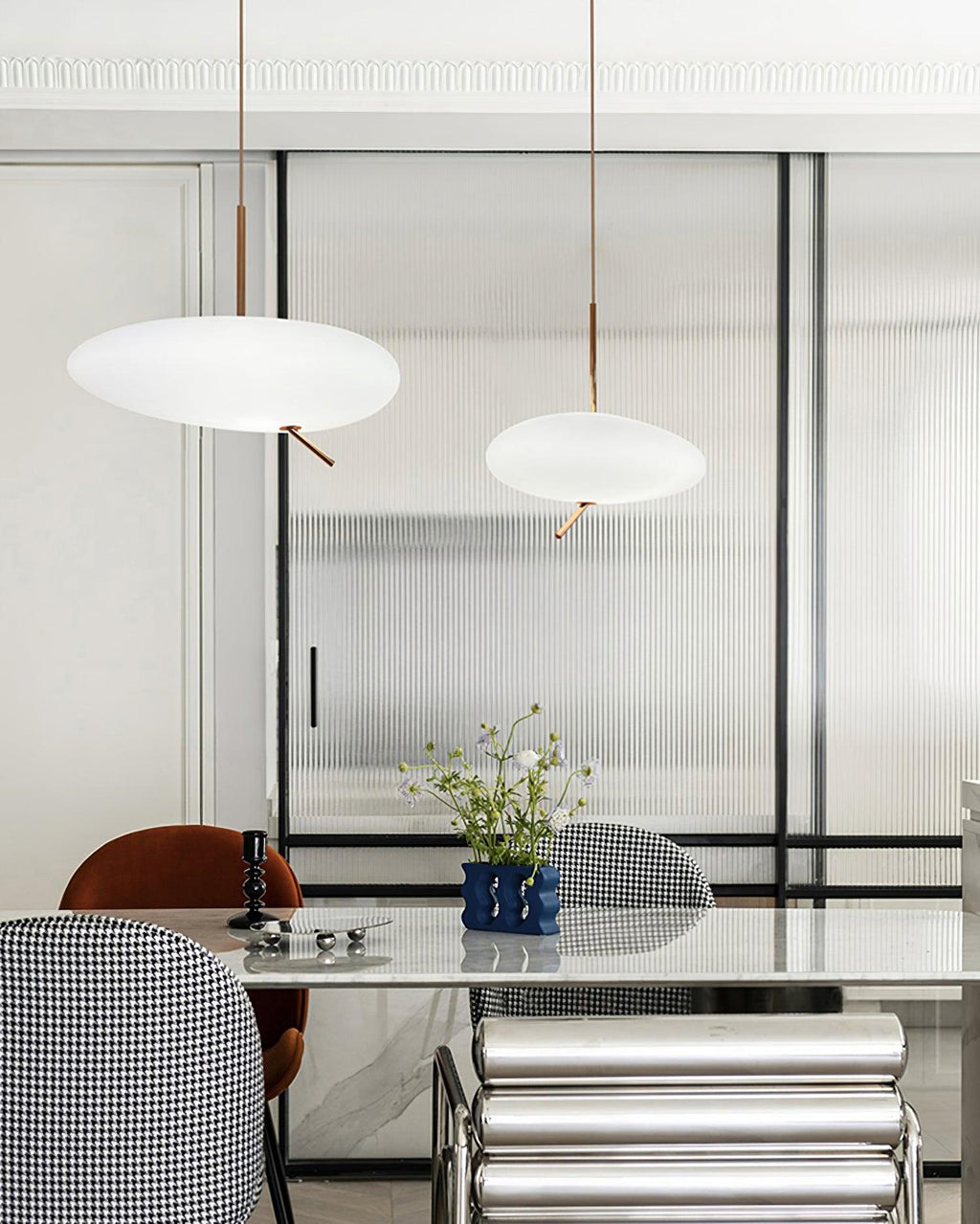 Nebula Lustre Suspendu Moderne En Verre - Neutralighting