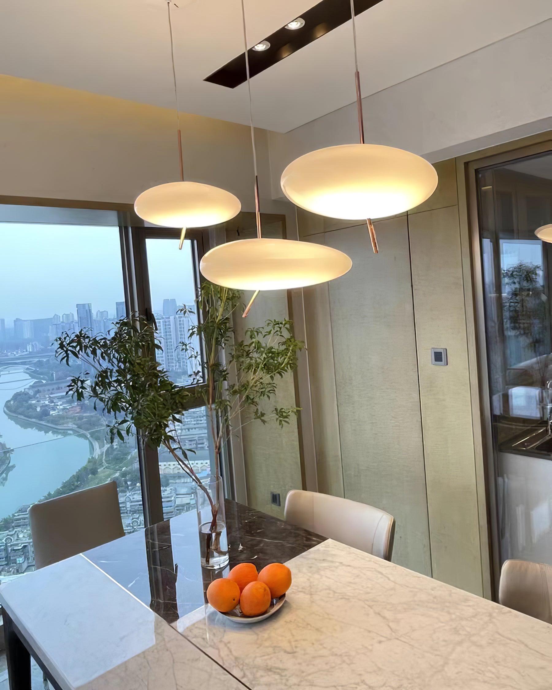 Nebula Lustre Suspendu Moderne En Verre - Neutralighting