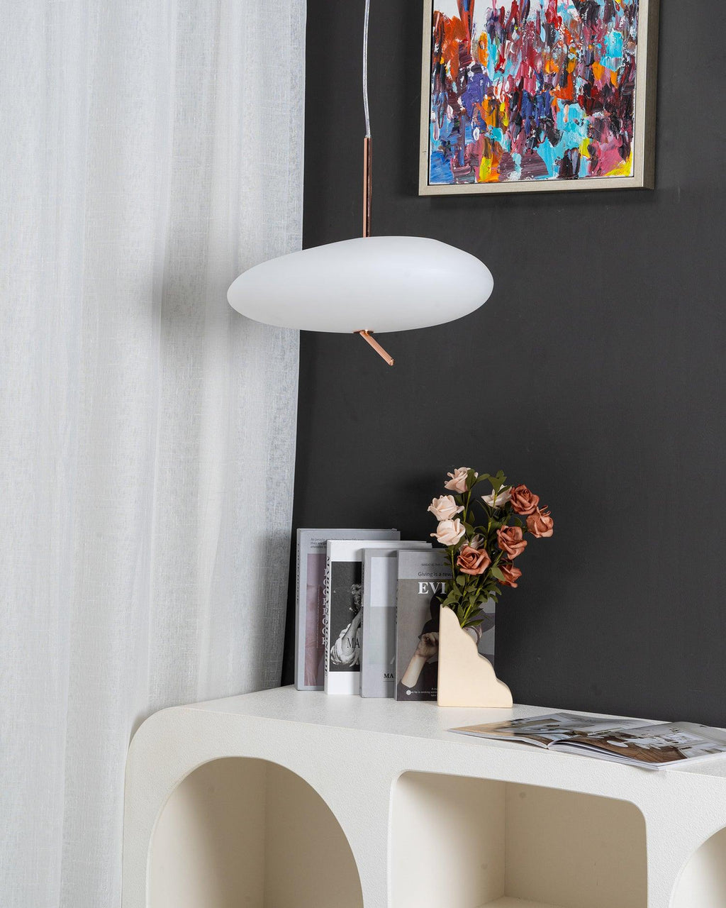 Nebula Lustre Suspendu Moderne En Verre - Neutralighting