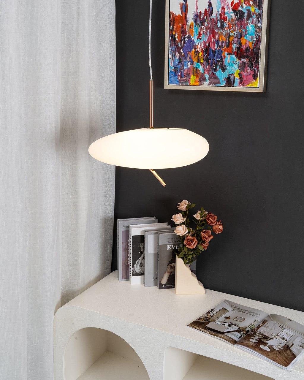 Nebula Lustre Suspendu Moderne En Verre - Neutralighting