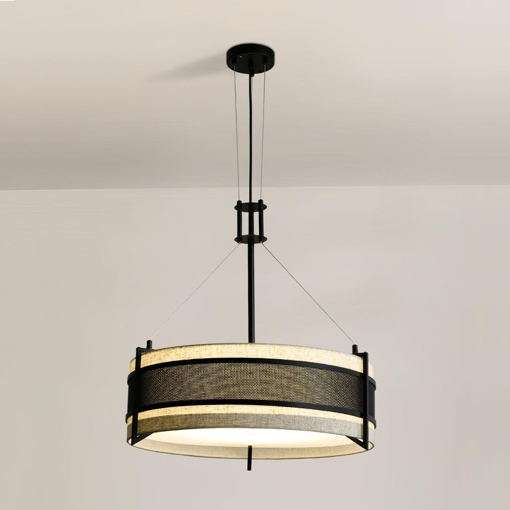 Lustra Chandelier Pedesina Maille Noire LED - Neutralighting