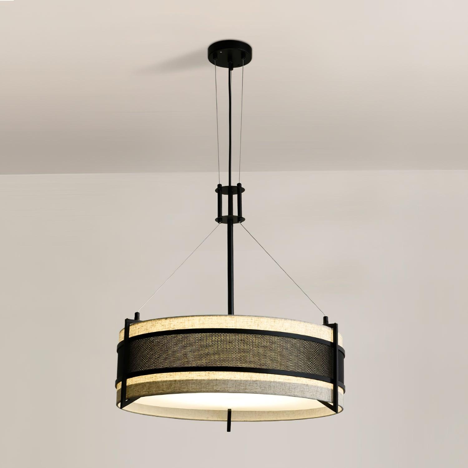 Lustra Chandelier Pedesina Maille Noire LED - Neutralighting