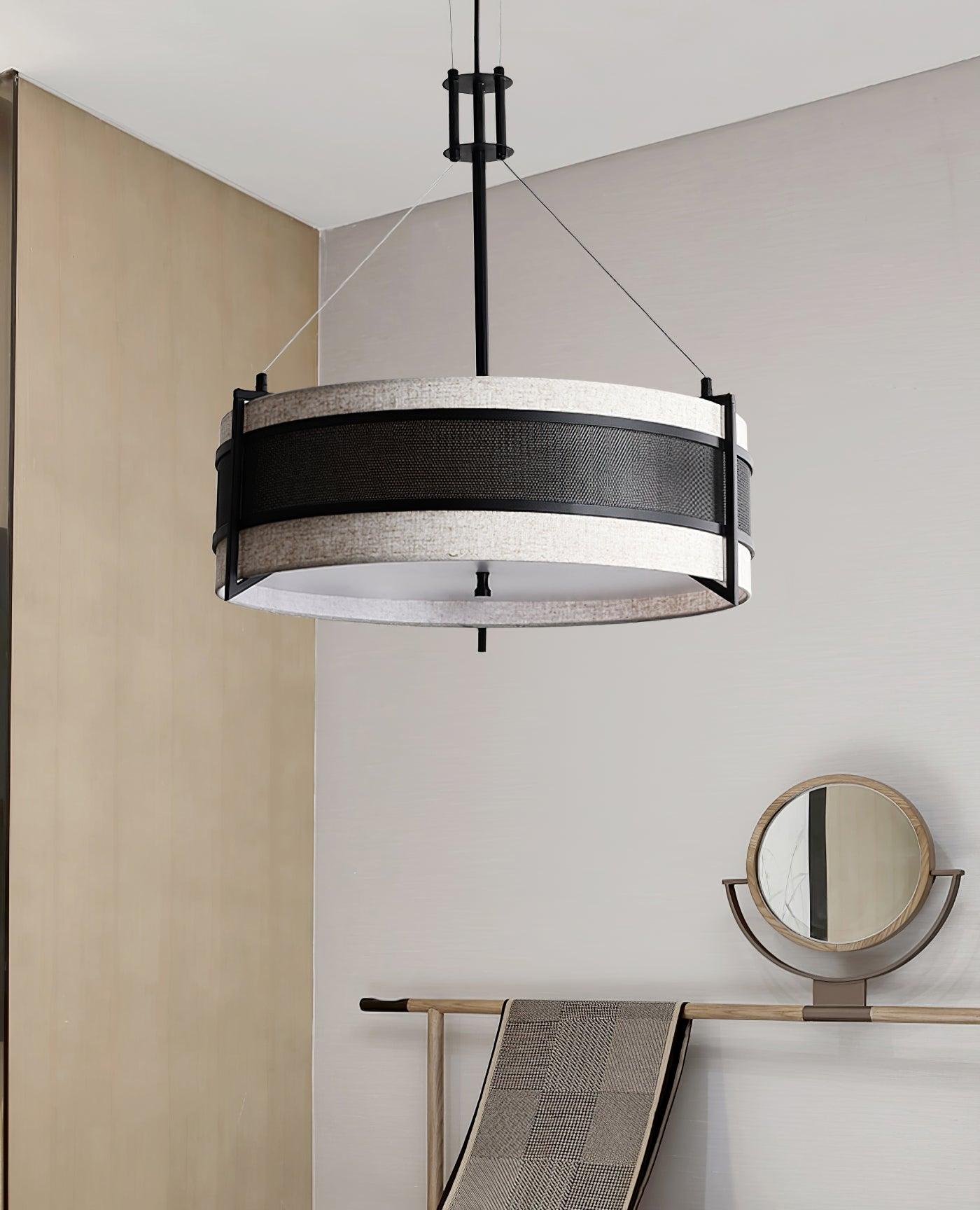 Lustra Chandelier Pedesina Maille Noire LED - Neutralighting
