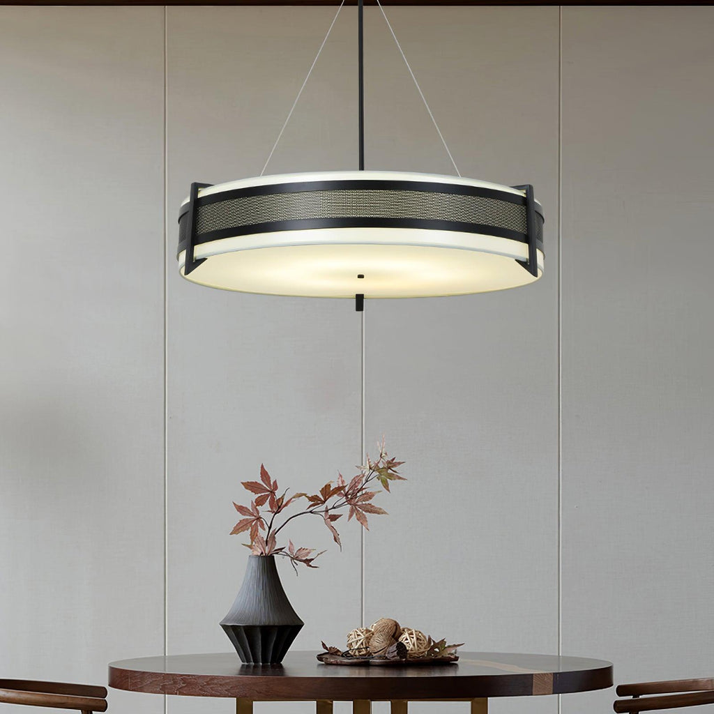 Lustra Chandelier Pedesina Maille Noire LED - Neutralighting