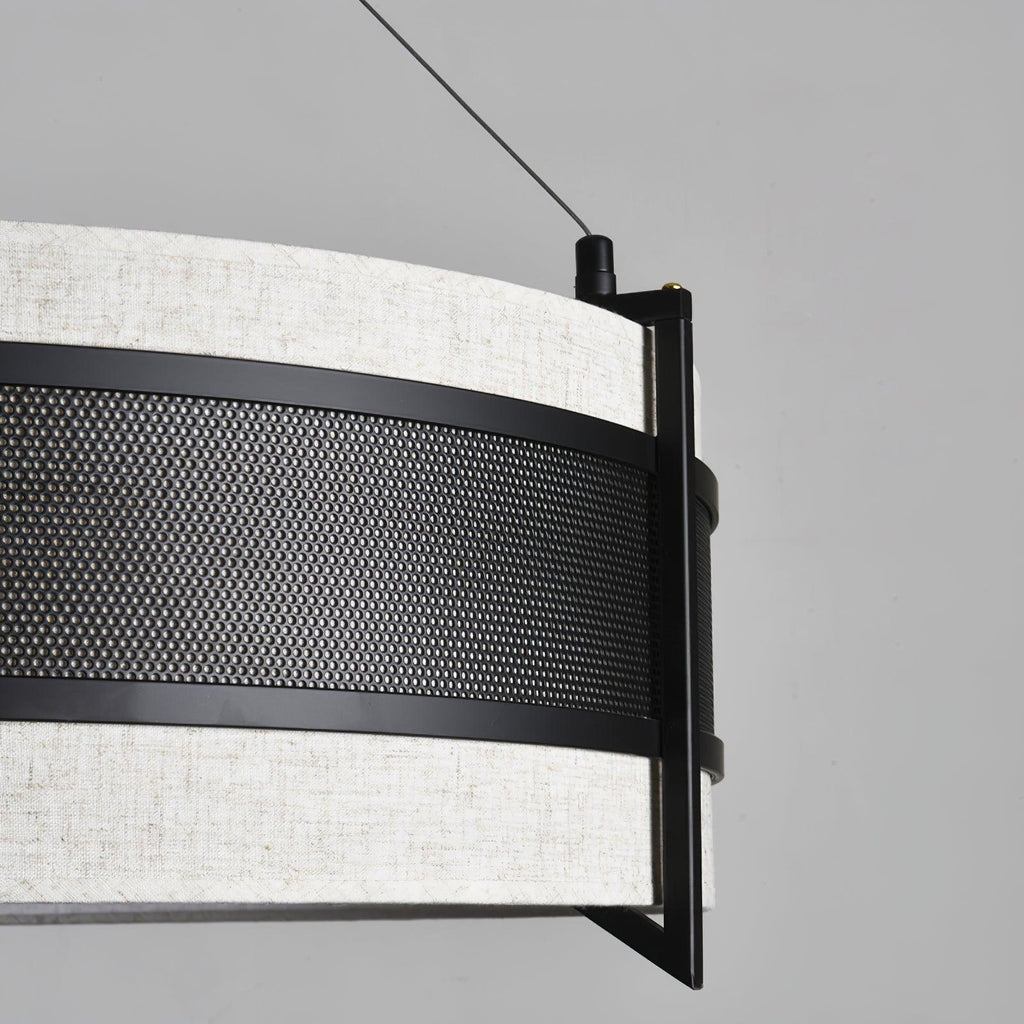 Lustra Chandelier Pedesina Maille Noire LED - Neutralighting