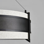 Lustra Chandelier Pedesina Maille Noire LED - Neutralighting