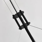 Lustra Chandelier Pedesina Maille Noire LED - Neutralighting