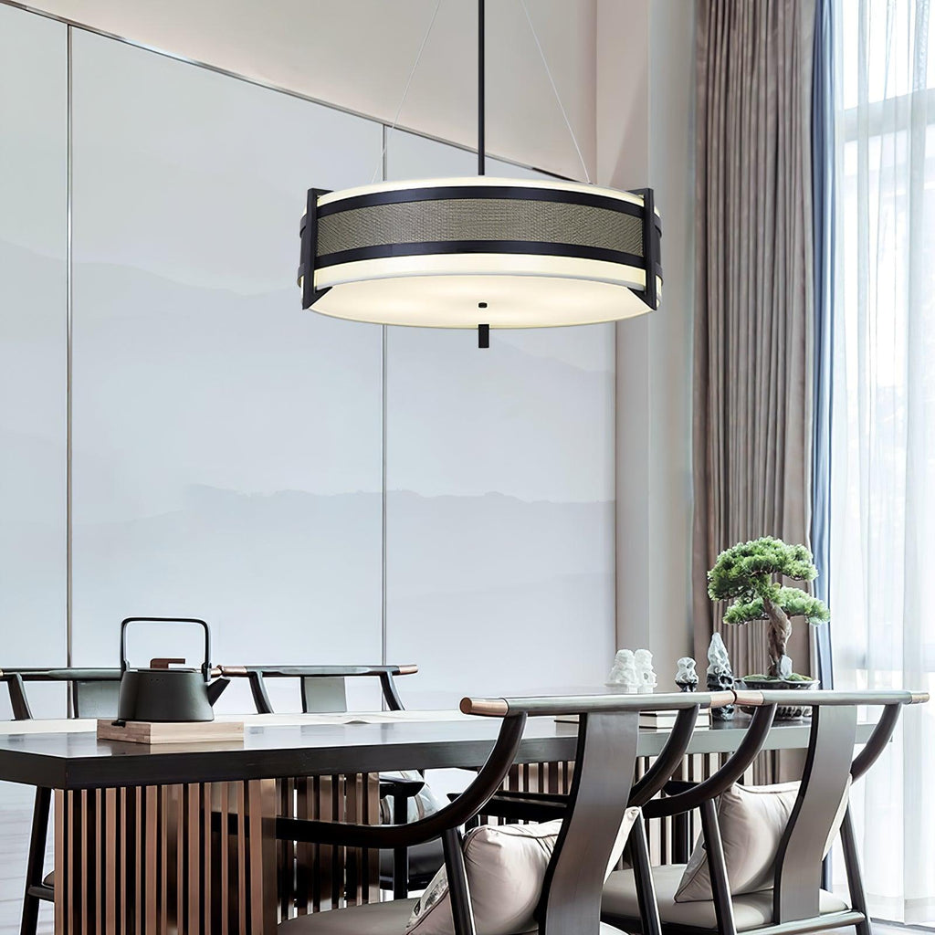 Lustra Chandelier Pedesina Maille Noire LED - Neutralighting