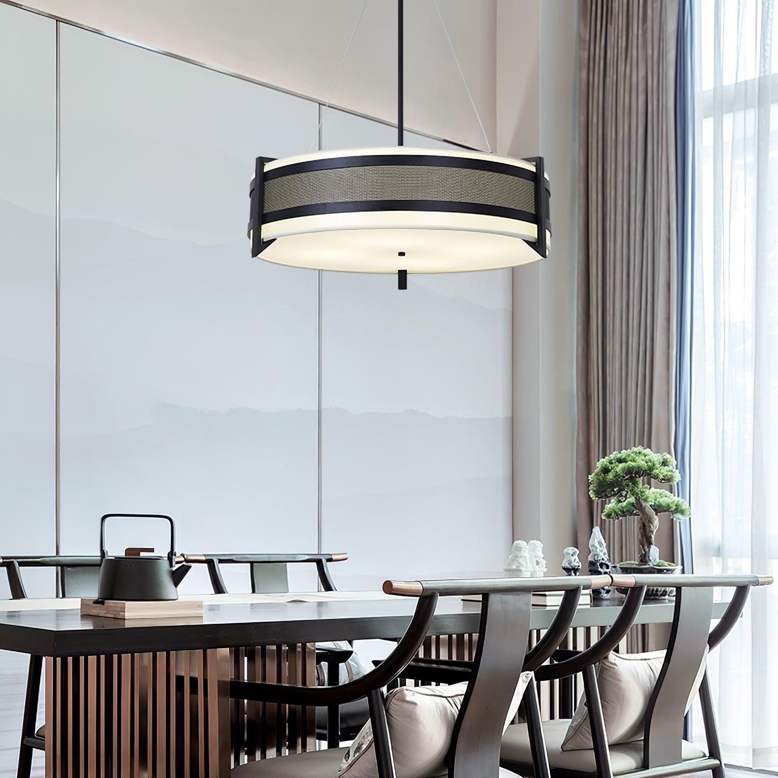 Lustra Chandelier Pedesina Maille Noire LED - Neutralighting