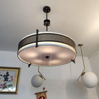 Lustra Chandelier Pedesina Maille Noire LED - Neutralighting