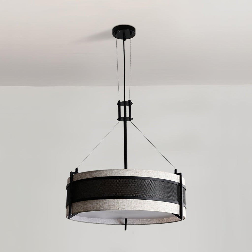 Lustra Chandelier Pedesina Maille Noire LED - Neutralighting