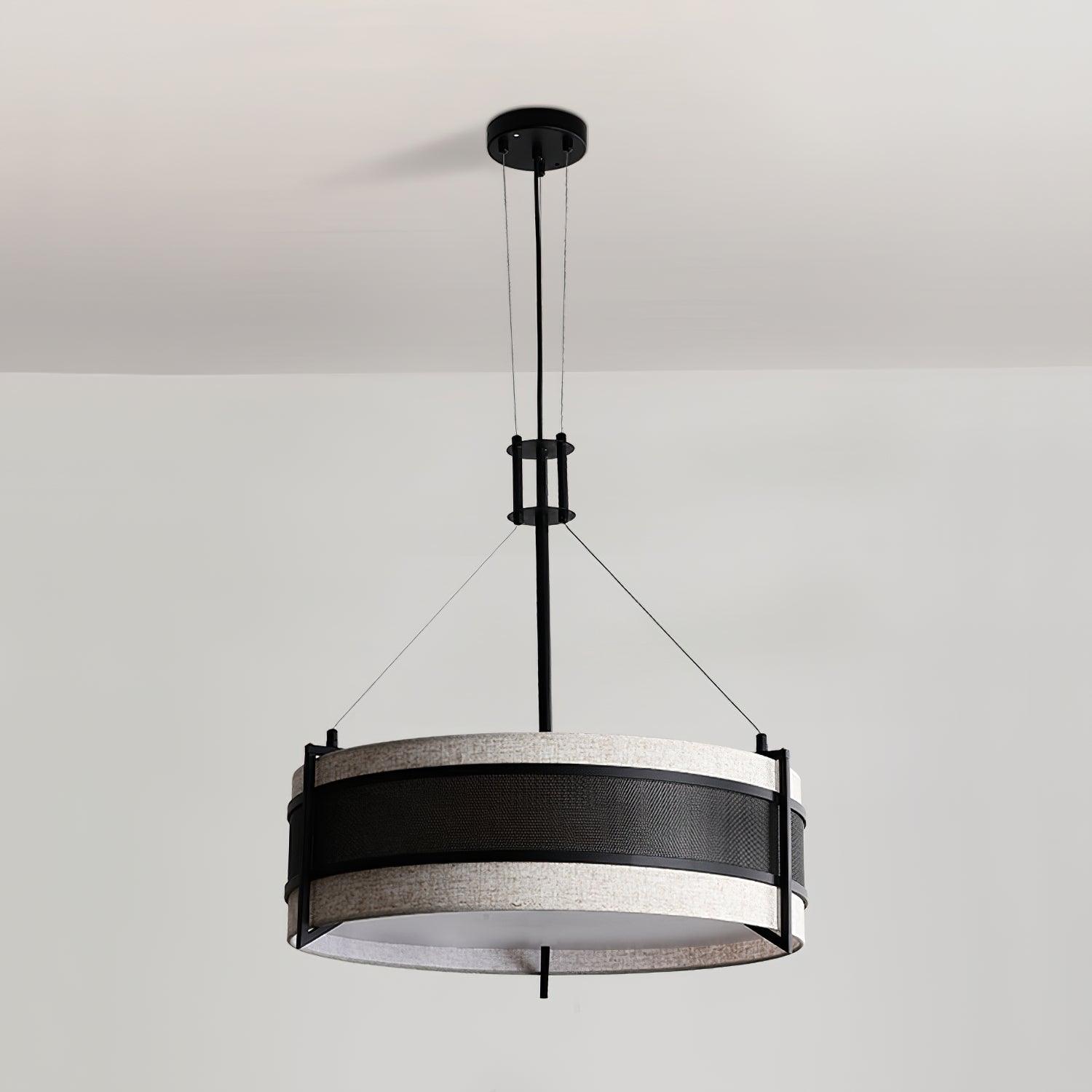 Lustra Chandelier Pedesina Maille Noire LED - Neutralighting