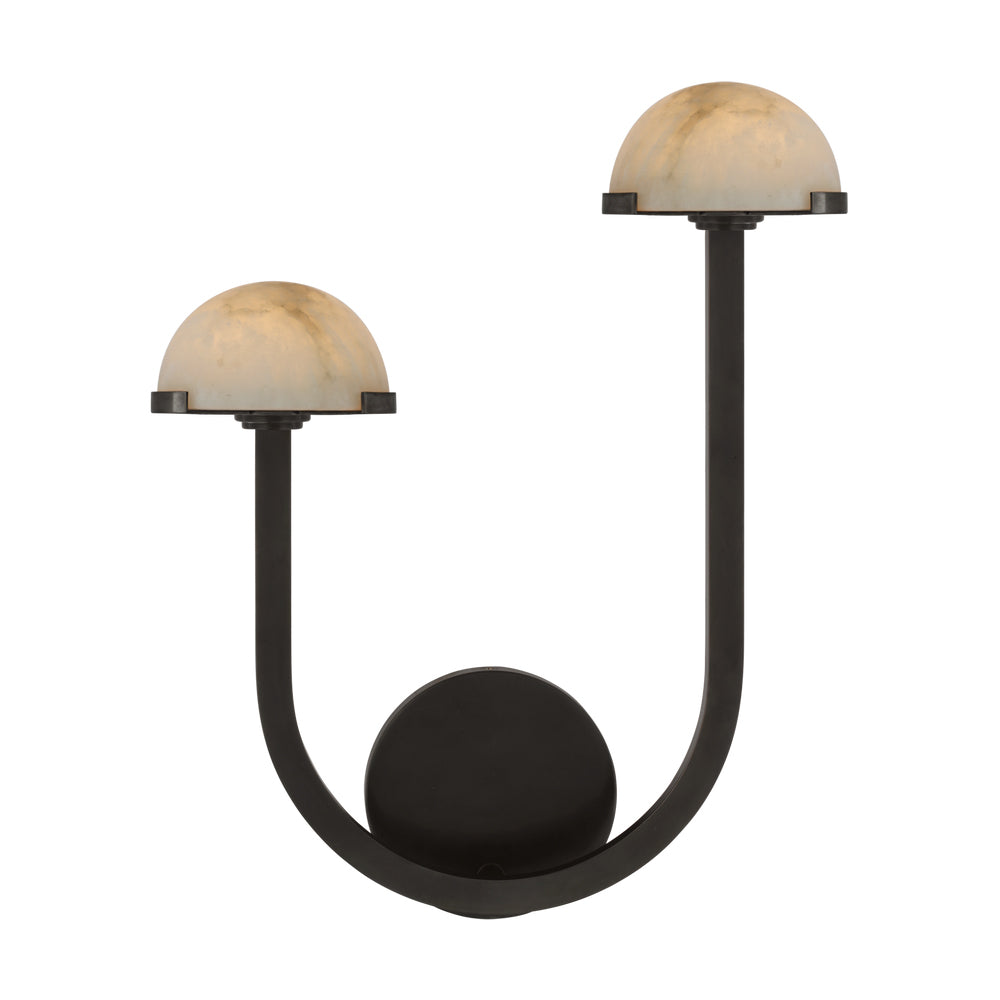 Luste Applique Murale Asymétrique en Albâtre - Neutralighting