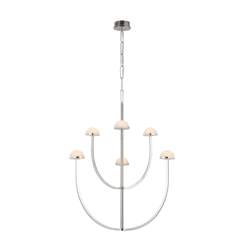 Pedra Lustre Arc Minimaliste Géométrique - Neutralighting