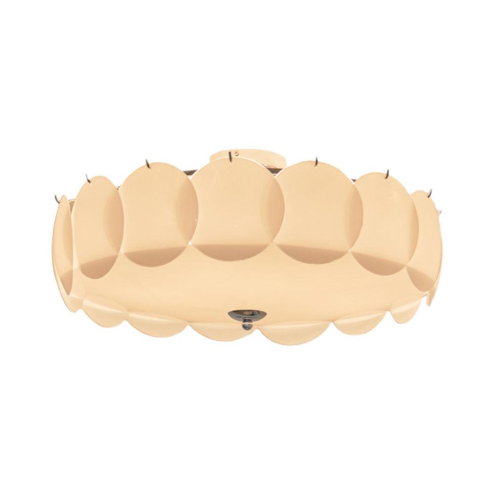 Meiho Plafonnier floral en coquilles nacrées - Neutralighting