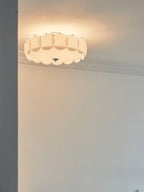 Solara Lumière de Plafond en Verre Ondulé Glamour - Neutralighting