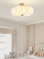 Solara Lumière de Plafond en Verre Ondulé Glamour - Neutralighting