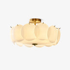 Meiho Plafonnier floral en coquilles nacrées - Neutralighting