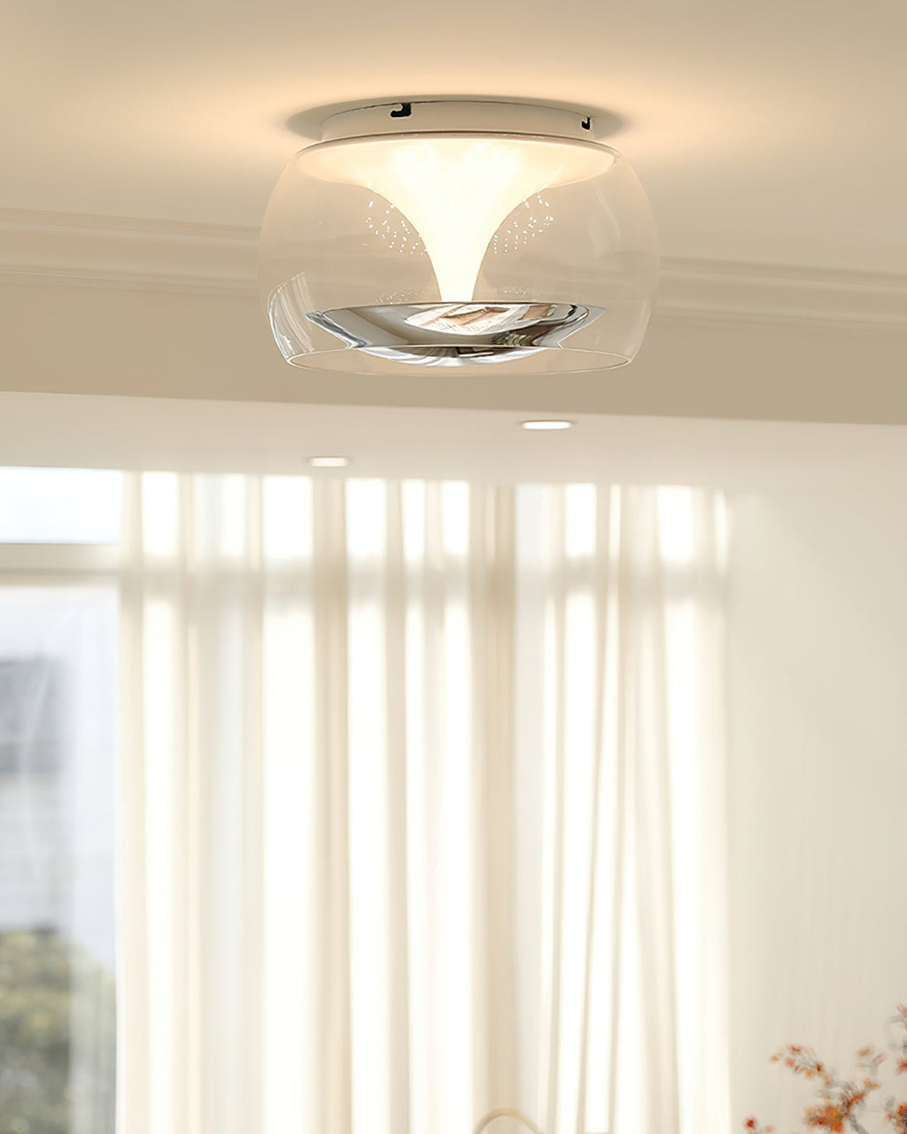 Eshair Nordic Art Pendule Verre Plafonnier Lumière - Neutralighting
