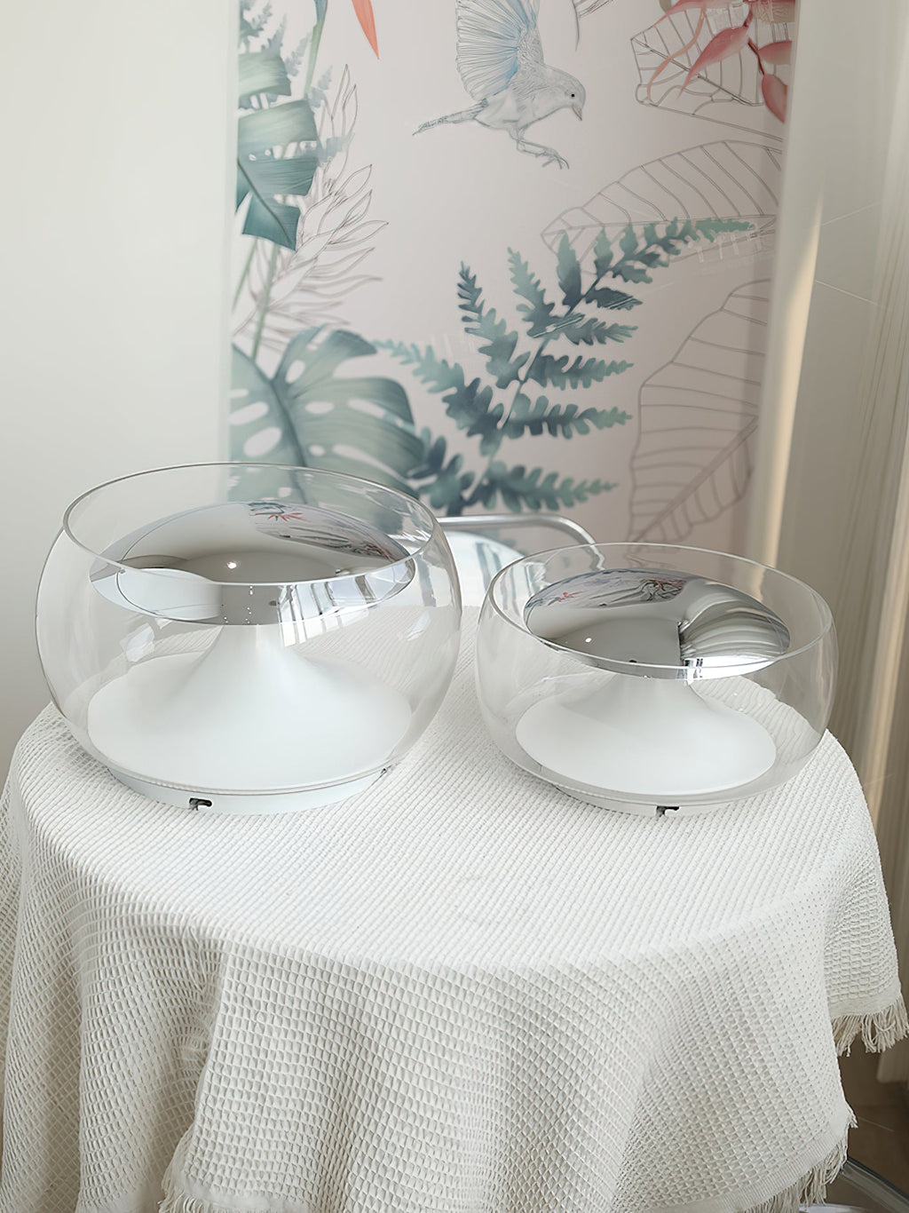 Eshair Nordic Art Pendule Verre Plafonnier Lumière - Neutralighting