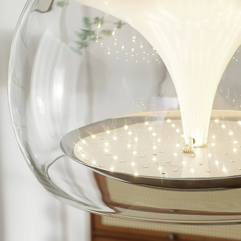 Eshair Nordic Art Pendule Verre Plafonnier Lumière - Neutralighting