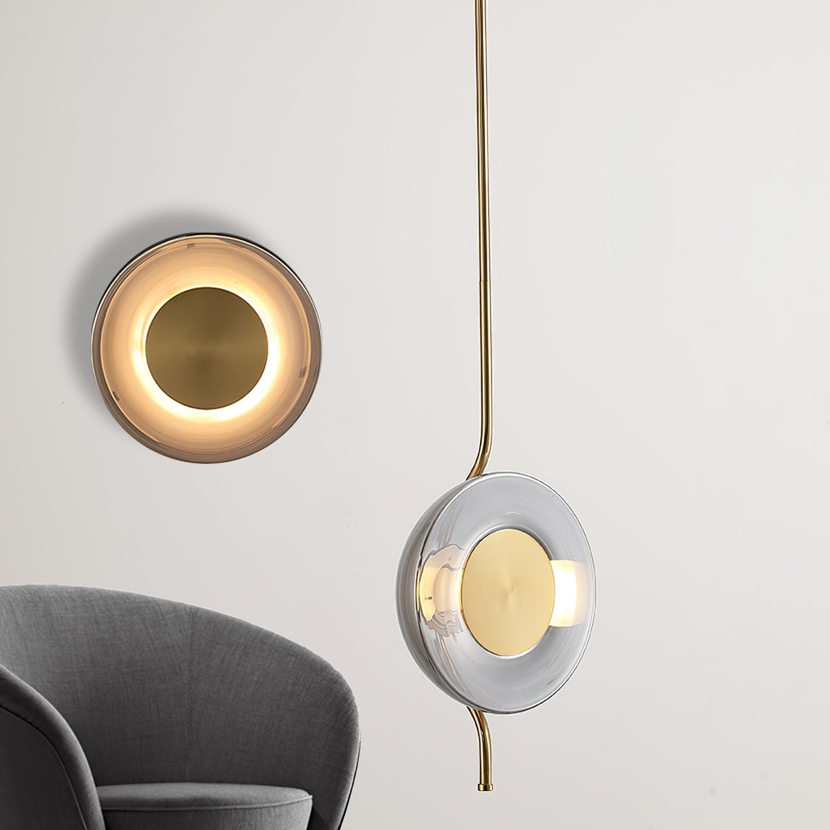 Umirus Suspension Moderne Minimaliste en Verre - Neutralighting