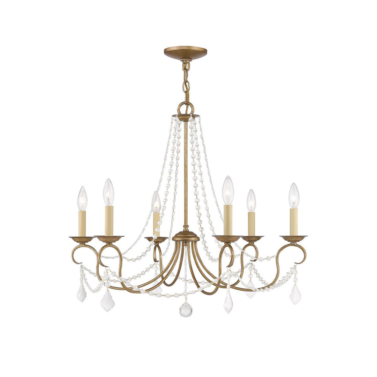 Mysorarae Lustre Laiton Cristal Luxe Postmoderne - Neutralighting