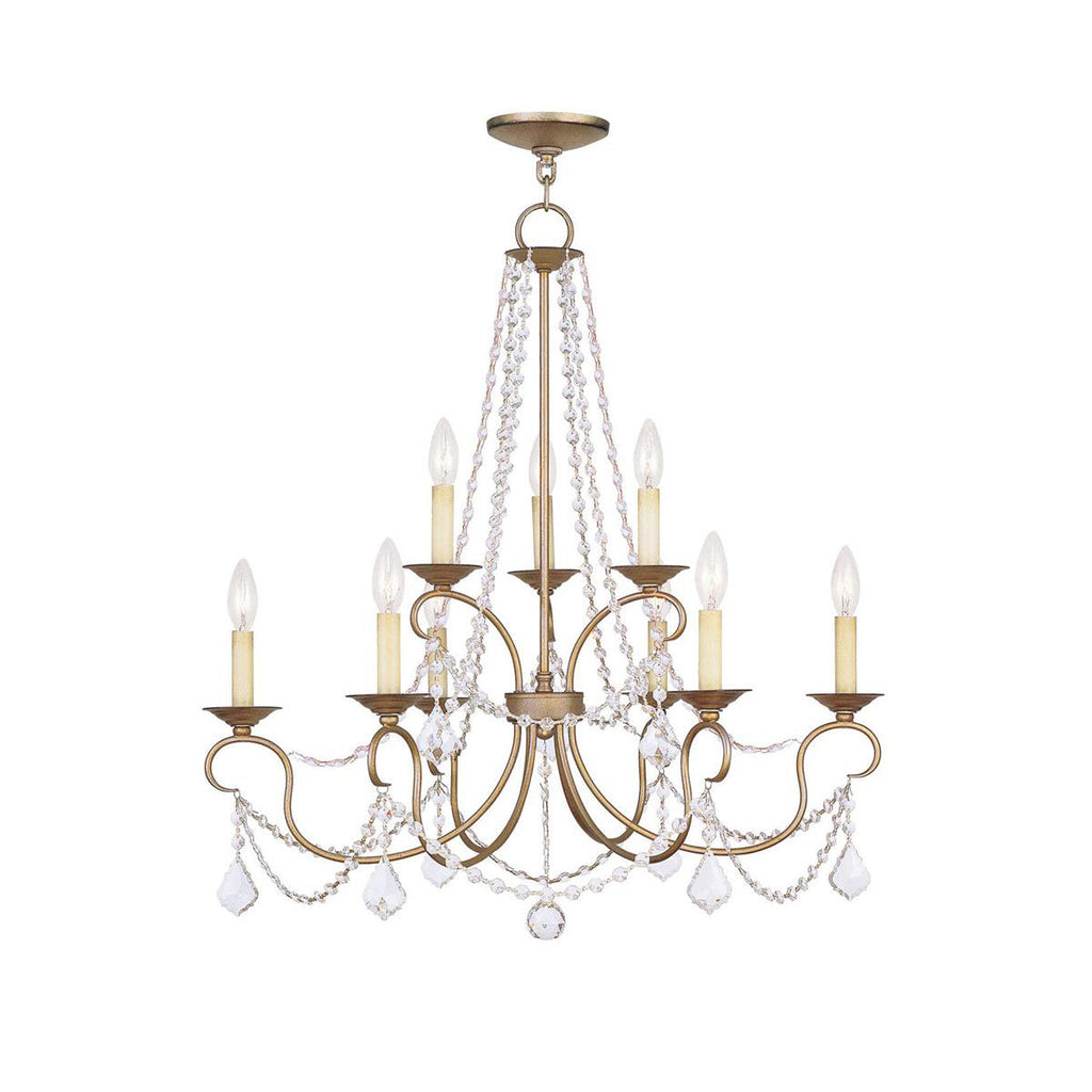 Mysorarae Lustre Laiton Cristal Luxe Postmoderne - Neutralighting