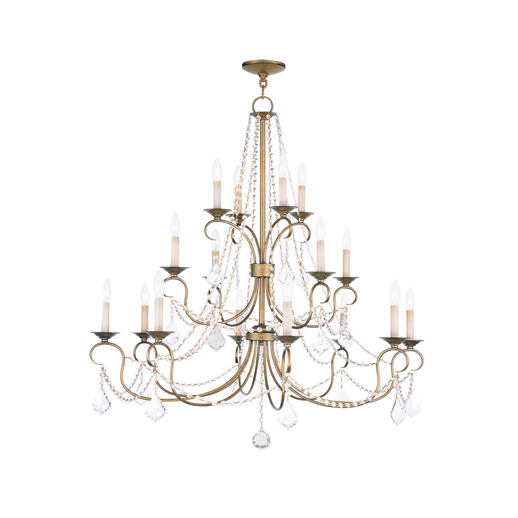 Mysorarae Lustre Laiton Cristal Luxe Postmoderne - Neutralighting