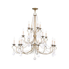Mysorarae Lustre Laiton Cristal Luxe Postmoderne - Neutralighting