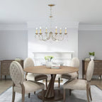 Mysorarae Lustre Laiton Cristal Luxe Postmoderne - Neutralighting