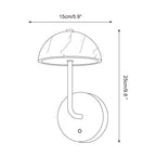 Penta Applique Murale Sculpturale en Pierre Élégante - Neutralighting