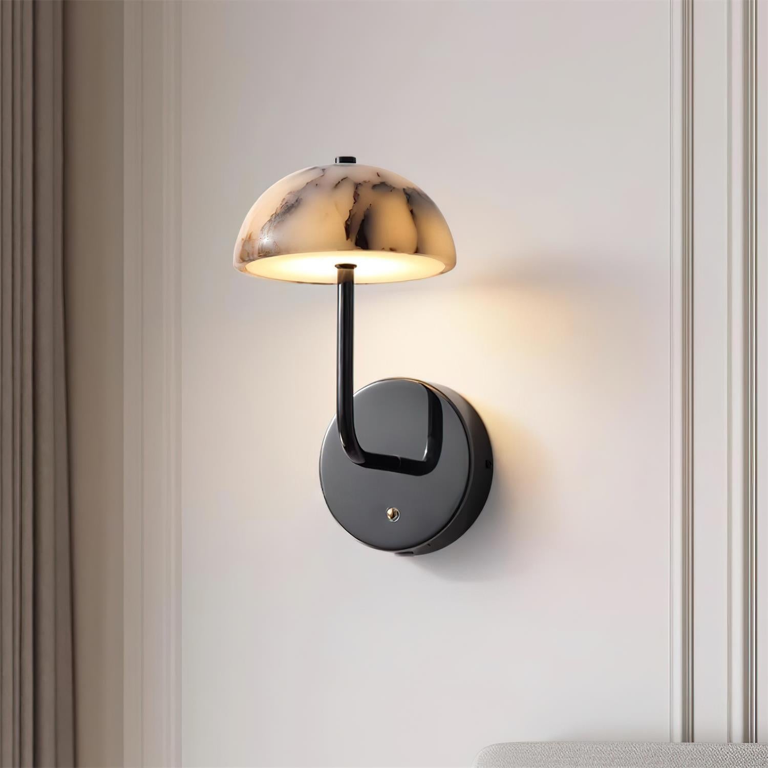 Penta Applique Murale Sculpturale en Pierre Élégante - Neutralighting