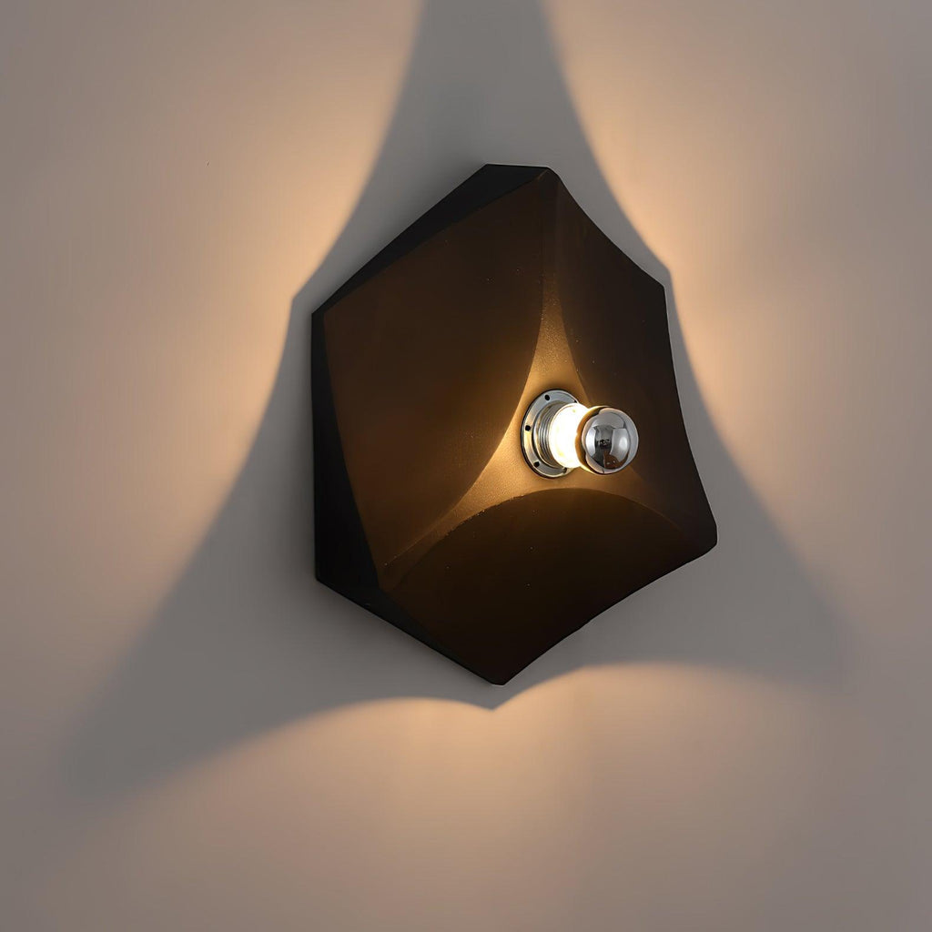 Lustra Applique Murale Tissu Géométrique - Neutralighting