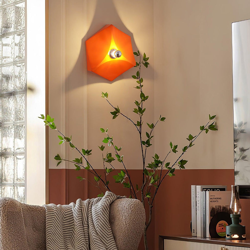 Lustra Applique Murale Tissu Géométrique - Neutralighting