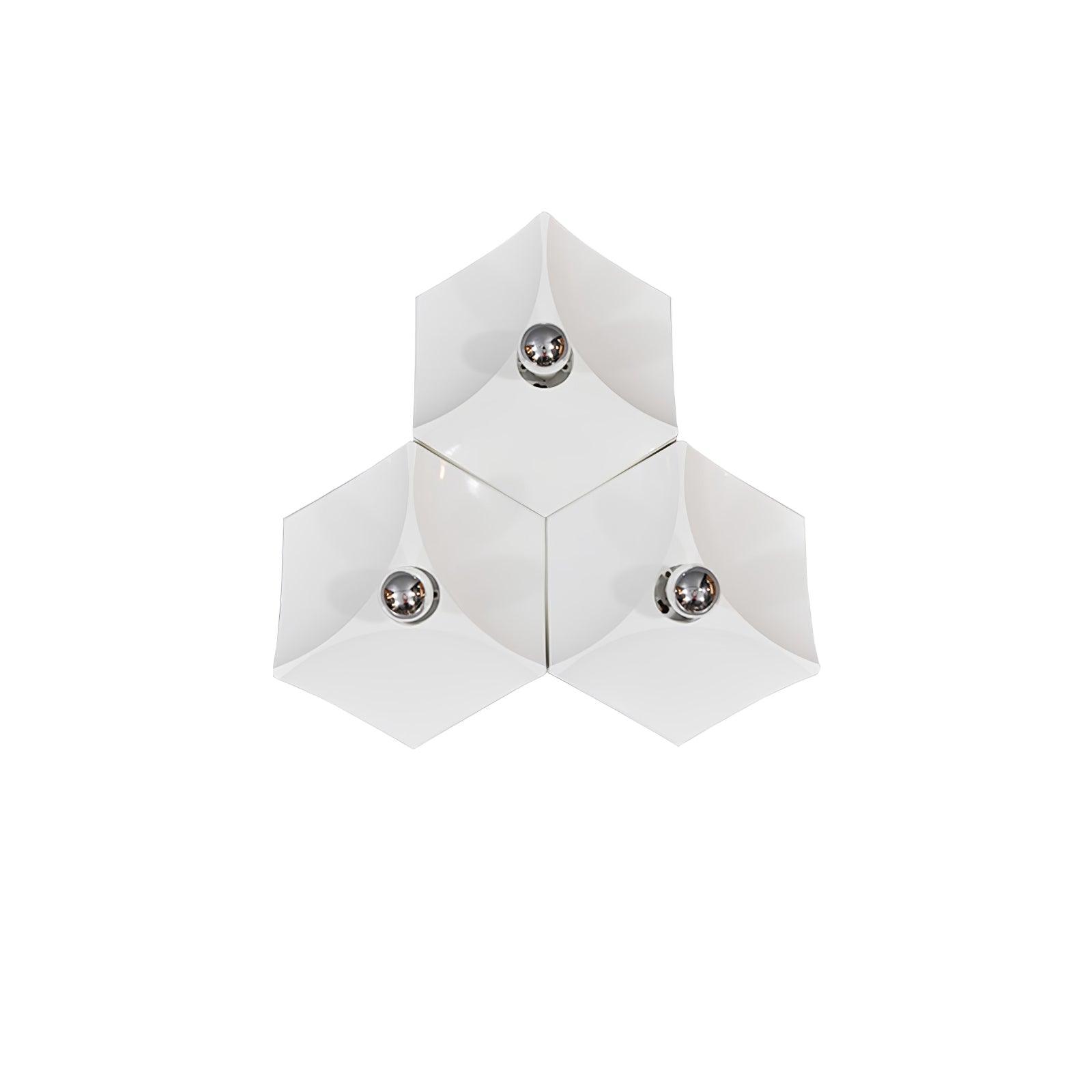 Lustra Applique Murale Tissu Géométrique - Neutralighting