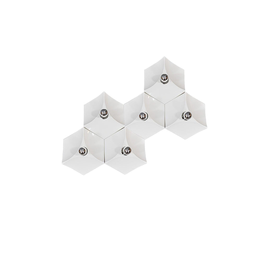 Lustra Applique Murale Tissu Géométrique - Neutralighting