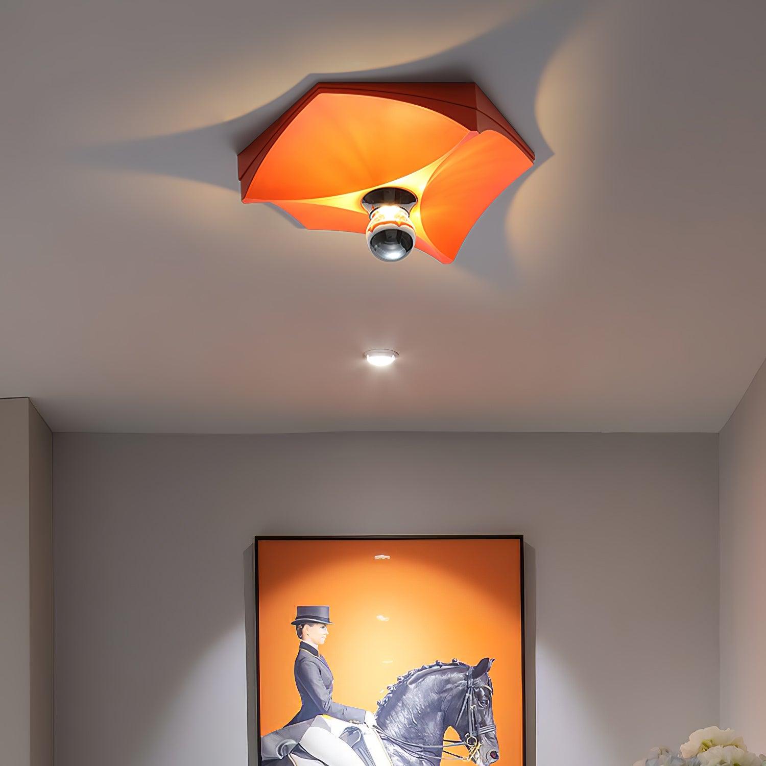 Lustra Applique Murale Tissu Géométrique - Neutralighting