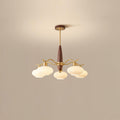 Cavien Lustre en Laiton et Noyer - Neutralighting