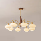Cavien Lustre en Laiton et Noyer - Neutralighting