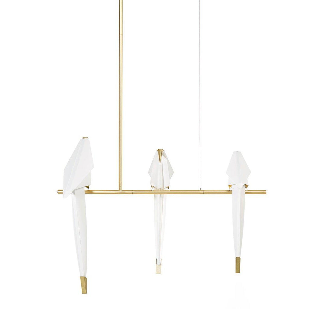 Lustra Chandelier Grue en Papier Sculpturale LED - Neutralighting