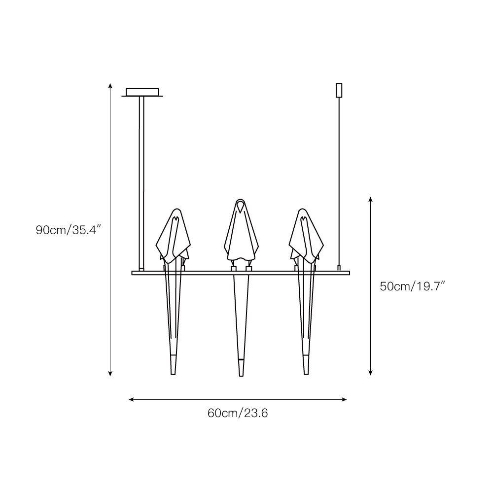 Irinor Individual Creativity Metal Chandelier - Neutralighting