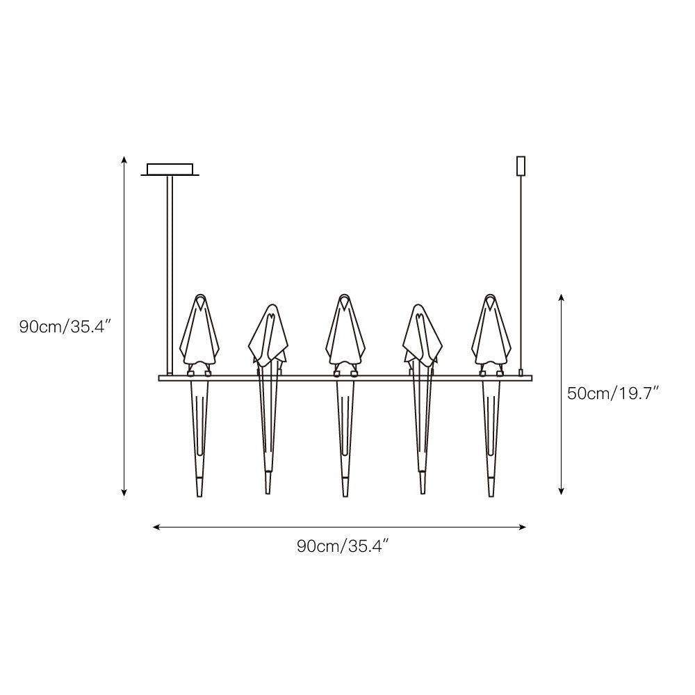 Irinor Individual Creativity Metal Chandelier - Neutralighting