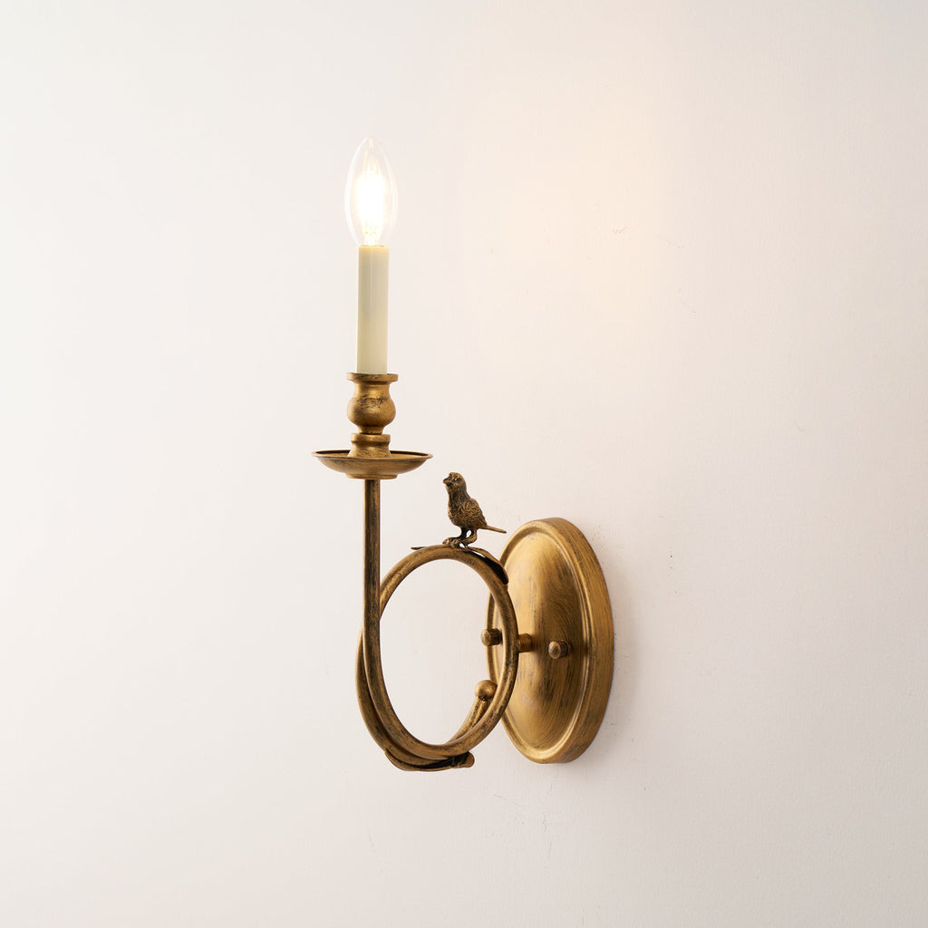 Utheara Applique Murale Métal Oiseau Vintage - Neutralighting