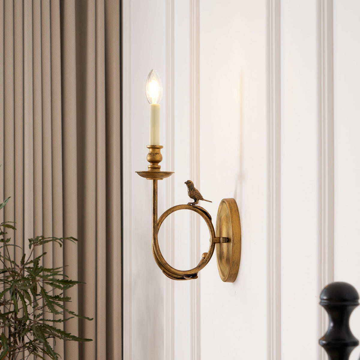 Utheara Applique Murale Métal Oiseau Vintage - Neutralighting