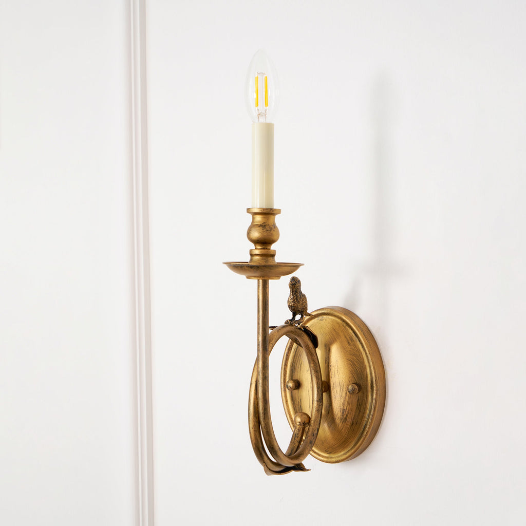 Utheara Applique Murale Métal Oiseau Vintage - Neutralighting