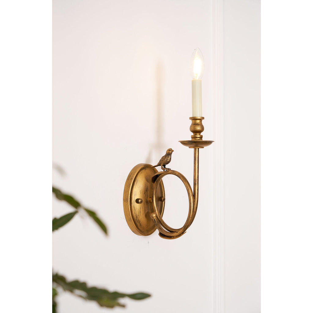Utheara Applique Murale Métal Oiseau Vintage - Neutralighting