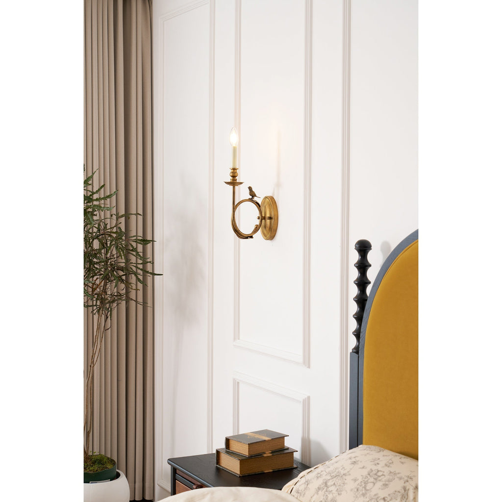 Utheara Applique Murale Métal Oiseau Vintage - Neutralighting