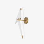 Cunorara Applique Murale Art Nordique Grue en Papier - Neutralighting